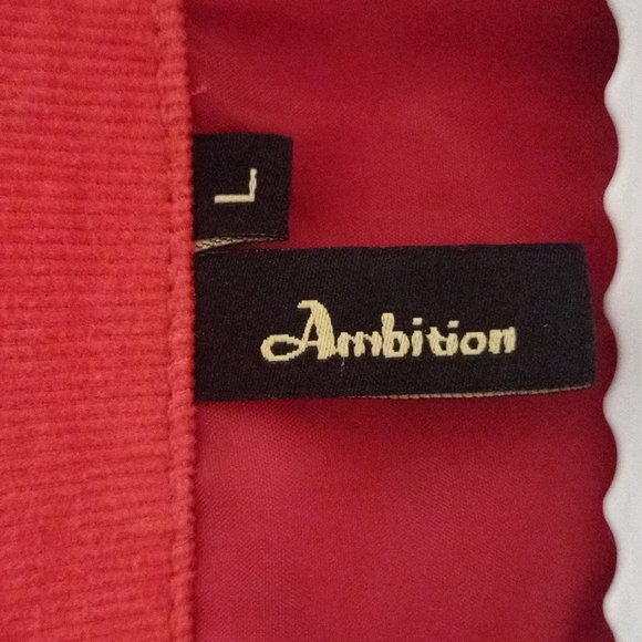 Vintage Burnt Orange Corduroy Blazer - Picture 2 of 6